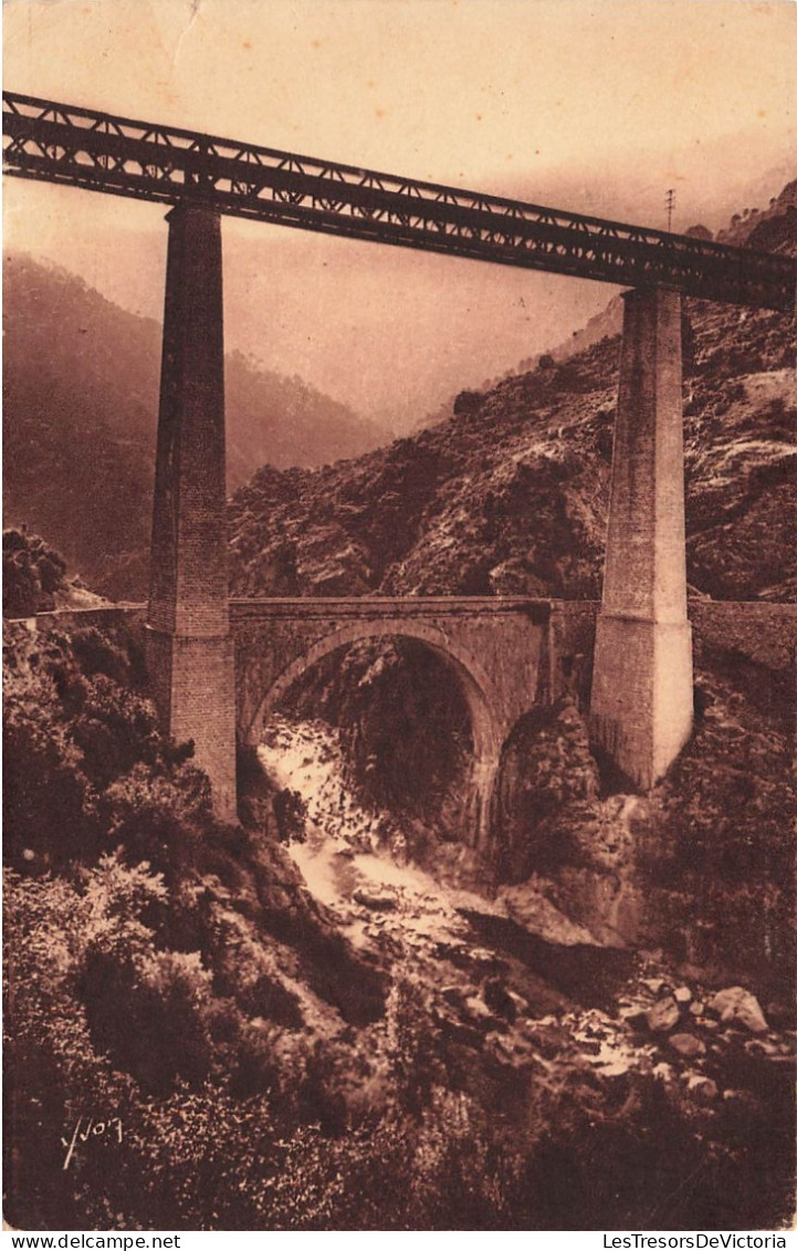 FRANCE - La Douche France - Corse - L'ide De Beauté - Vivario - Viaduc Du Vecchio - Carte Postale Ancienne - Corse