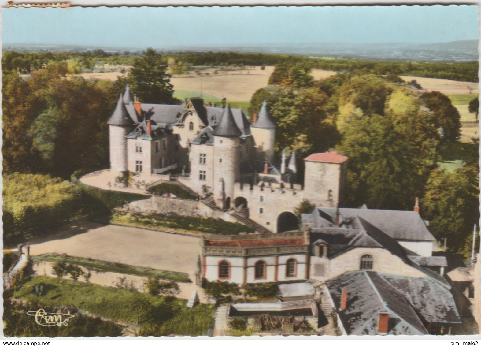 CPSM   LEZOUX 63  Château De La Garde - Lezoux