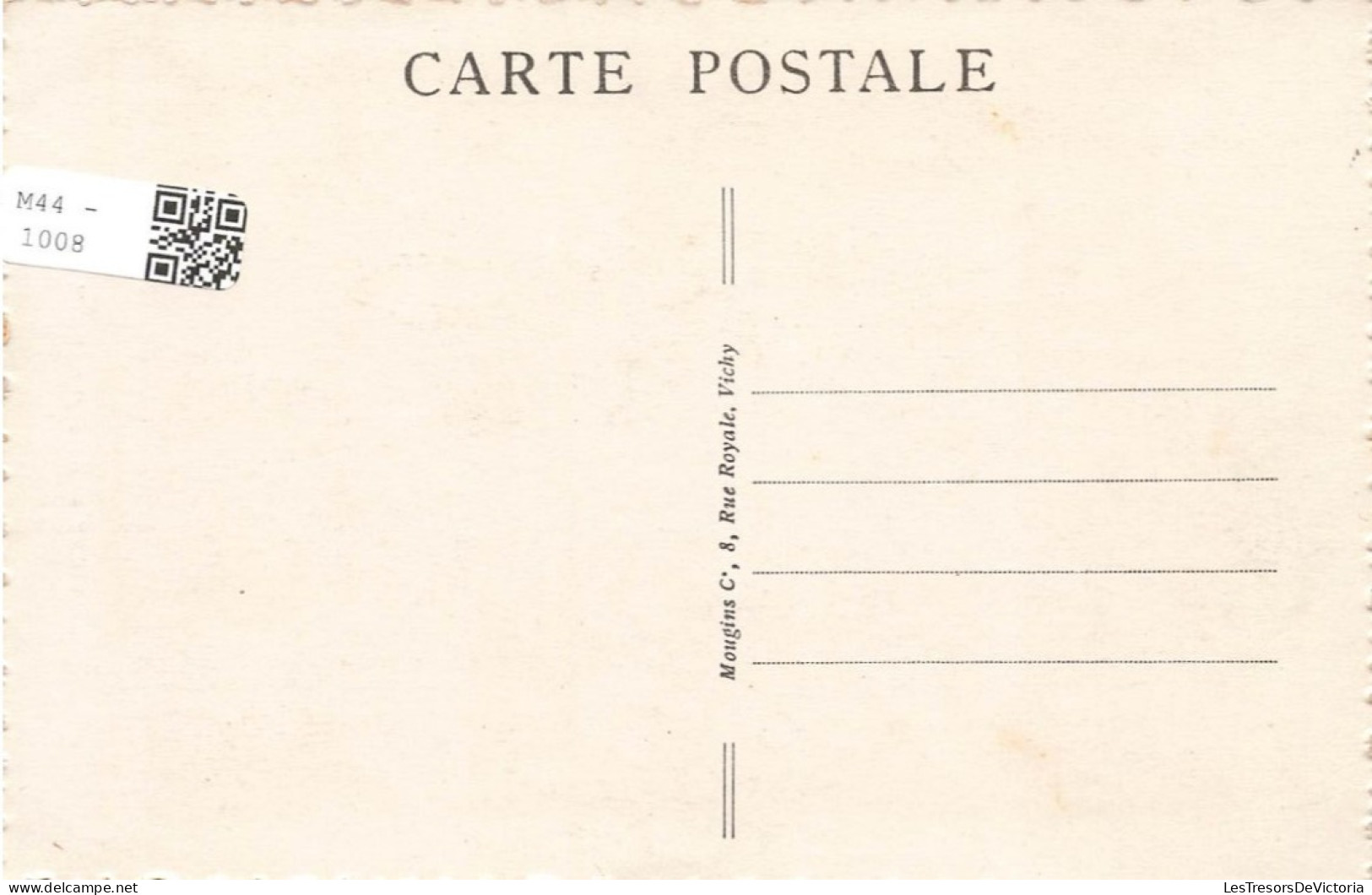 FRANCE - Vichy - Hôtel "Radio" - Vue Générale De L'hôtel - Vue De Face à L'entrée - Carte Postale Ancienne - Vichy