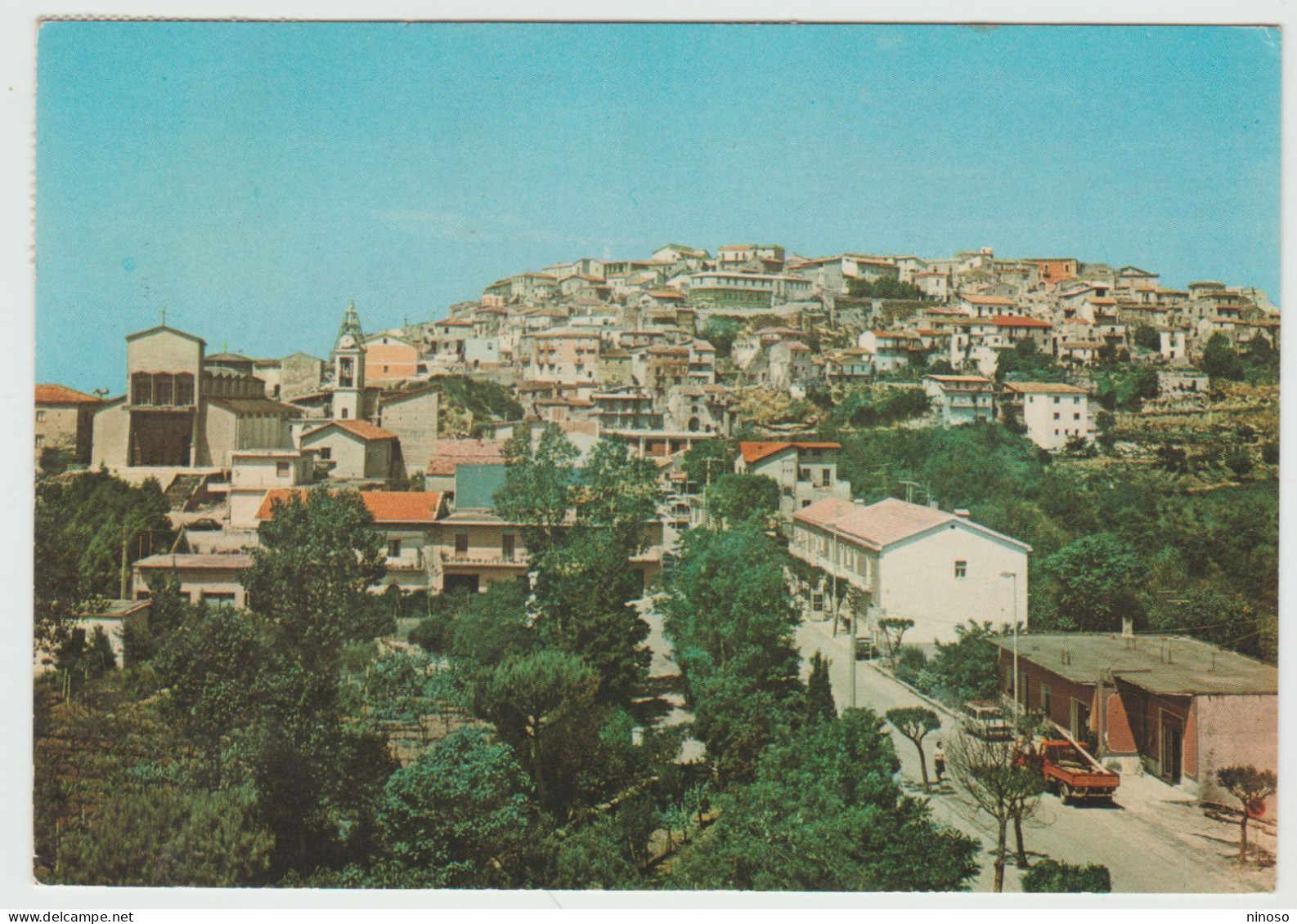 ITALIA ITALY CARTOLINA VIAGGIATA NEL 1982 -  S. GIORGIO  LA MOLARA (BENENENTO) - PANORAMA - PERFETTA - Benevento