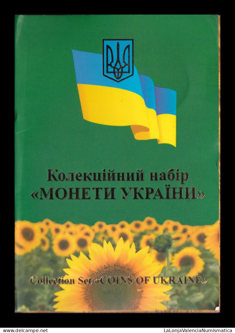 Ucrania Ukraine Set 1996 En Folder BU Sc Unc - Ukraine