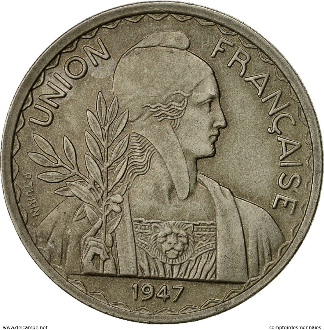 Indochine Française, Piastre, 1947, Paris, Cupro-nickel, TTB, KM:32.1 - Autres & Non Classés