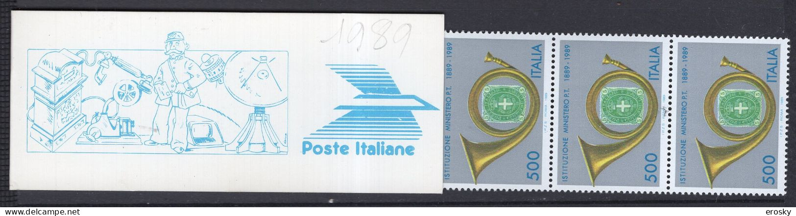 X0131 - ITALIA ITALIE CARNET Ss N°14 1989 Poste ** - Cuadernillos