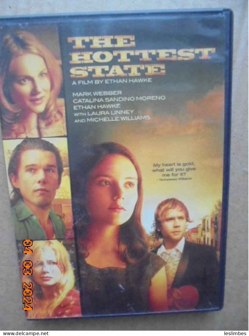 Hottest State -  [DVD] [Region 1] [US Import] [NTSC] Ethan Hawke - Drame