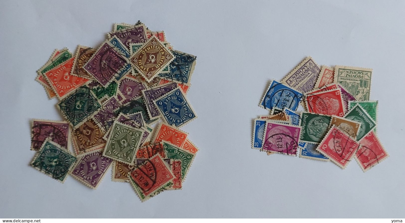 Lot De Plus De 170 Timbres Oblitérés Et Neufs - Sammlungen