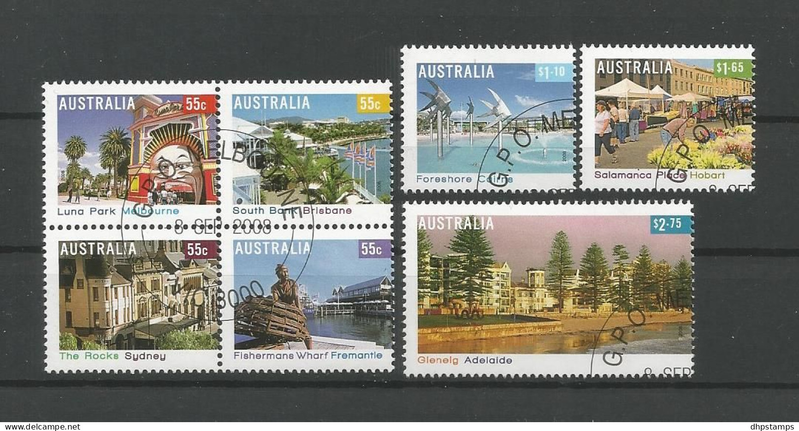 Australia 2008 Tourism Y.T. 2948/2954 (0) - Usados