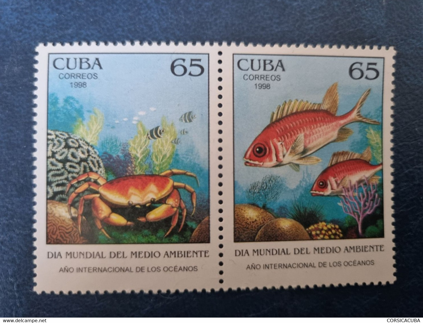 CUBA  NEUF  1998   DIA  MUNDIAL  DEL  MEDIO  AMBIENTE    //  PARFAIT  ETAT  //  1er  CHOIX - Unused Stamps