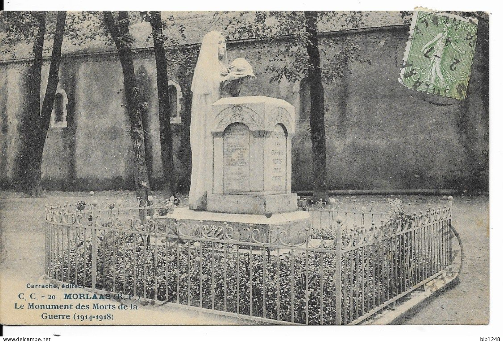 [64] Pyrénées-Atlantiques > Morlaas Monument Aux Morts - Morlaas