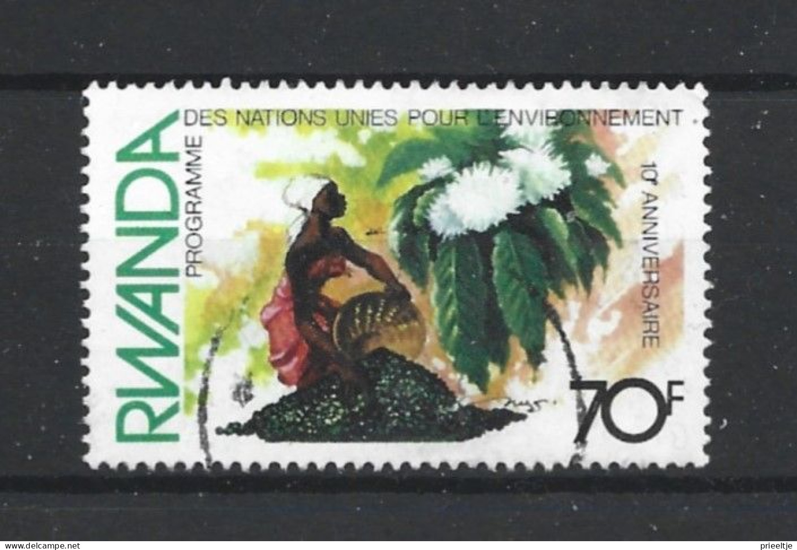 Rwanda 1982 Coffee Y.T. 1080 (0) - Used Stamps