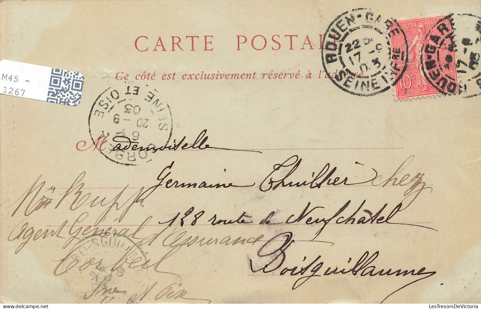 FRANCE - Paris - La Crypte De La Sainte Chapelle - Carte Postale Ancienne - Altri Monumenti, Edifici