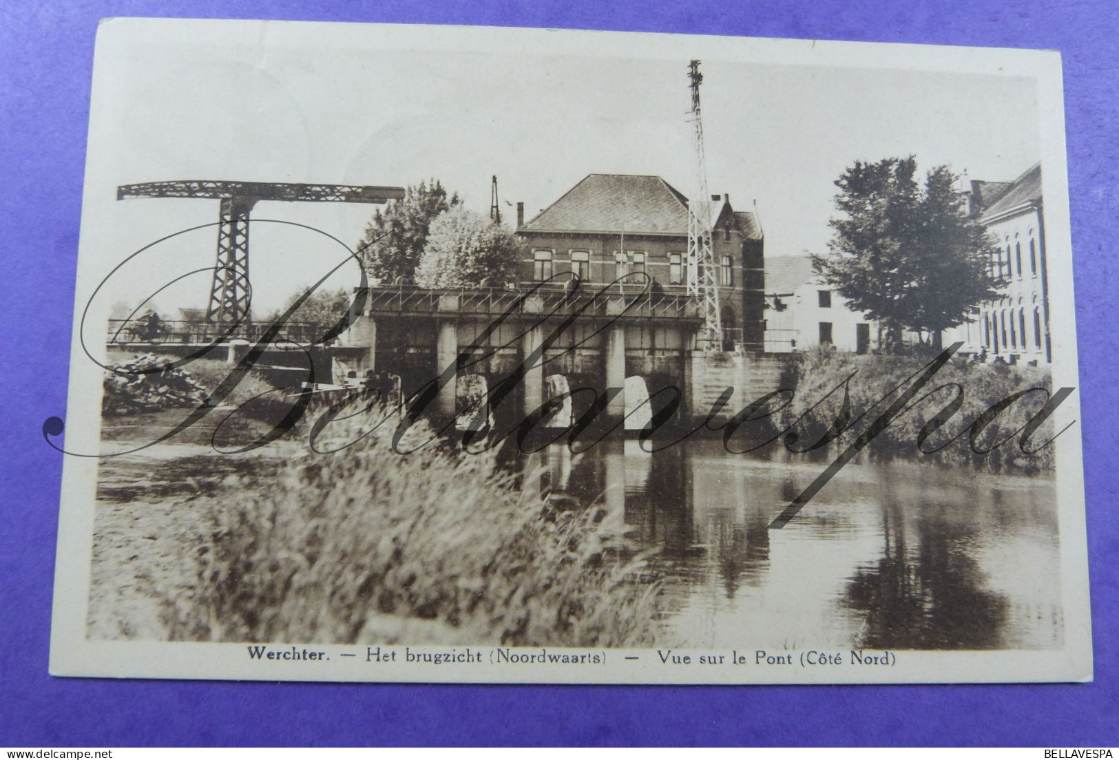 Werchter  1939 Thv  Brug En Ophaalbrug Thv Van Monding Demer Naar  Dijle - Rotselaar