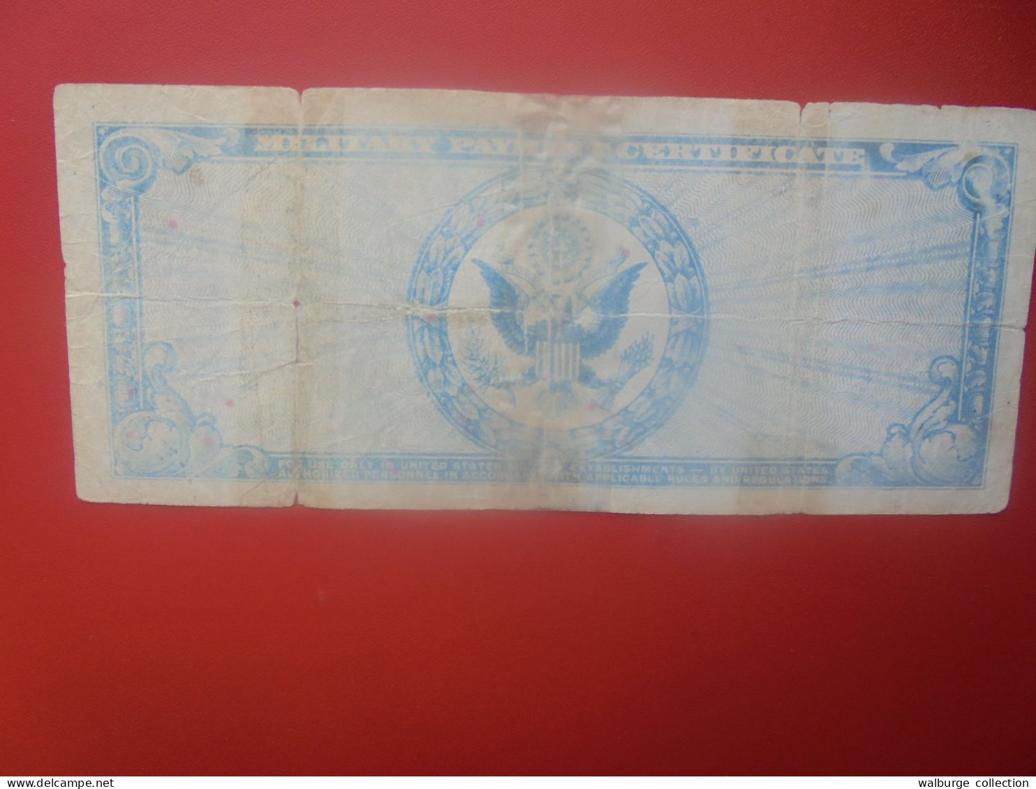 U.S.A (MILITARY) 10$ Série 481 (1951-54) Circuler Et Réparer !!! RARE !!! (B.33) - 1951-1954 - Serie 481