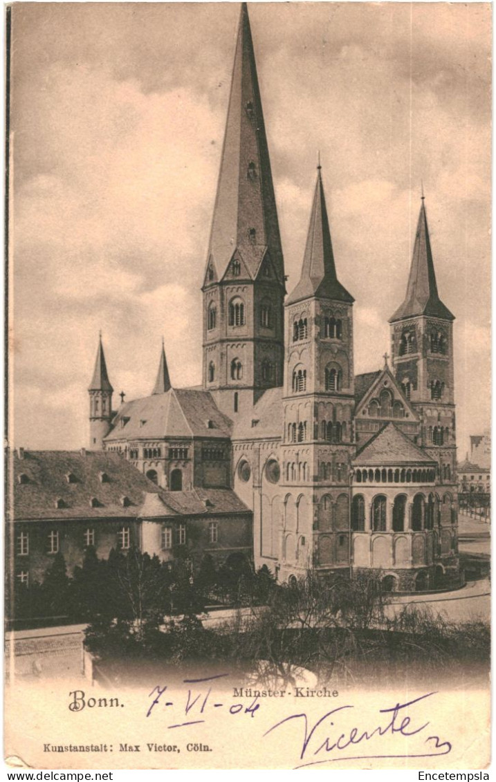 CPA Carte Postale Germany Bonn Münster Kirche  1904  VM78430 - Bonn