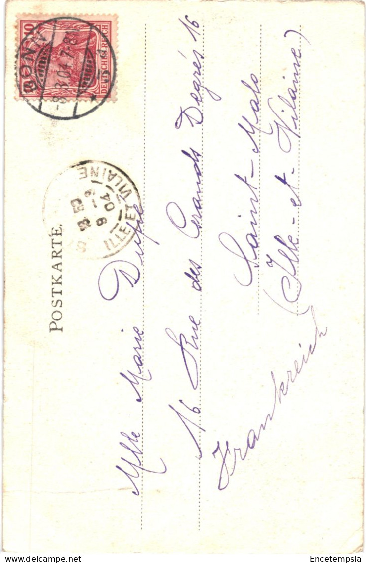 CPA Carte Postale Germany Bonn Poststrasse 1904  VM78431 - Bonn