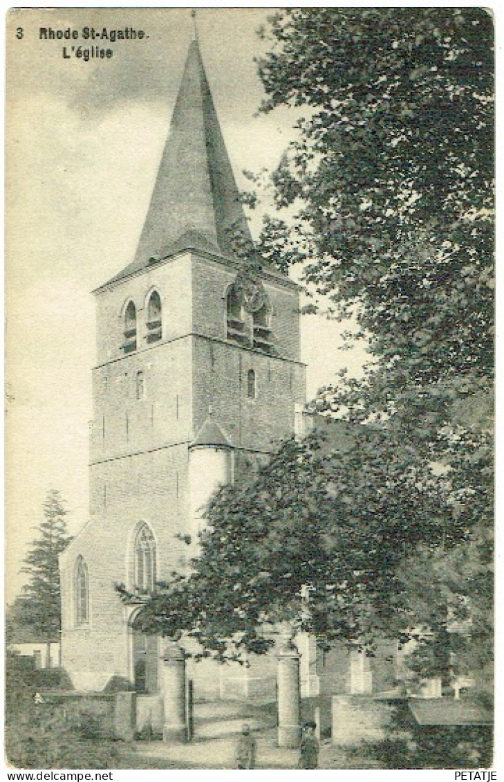 Rhode-Ste-Agathe , L'Eglise - Huldenberg