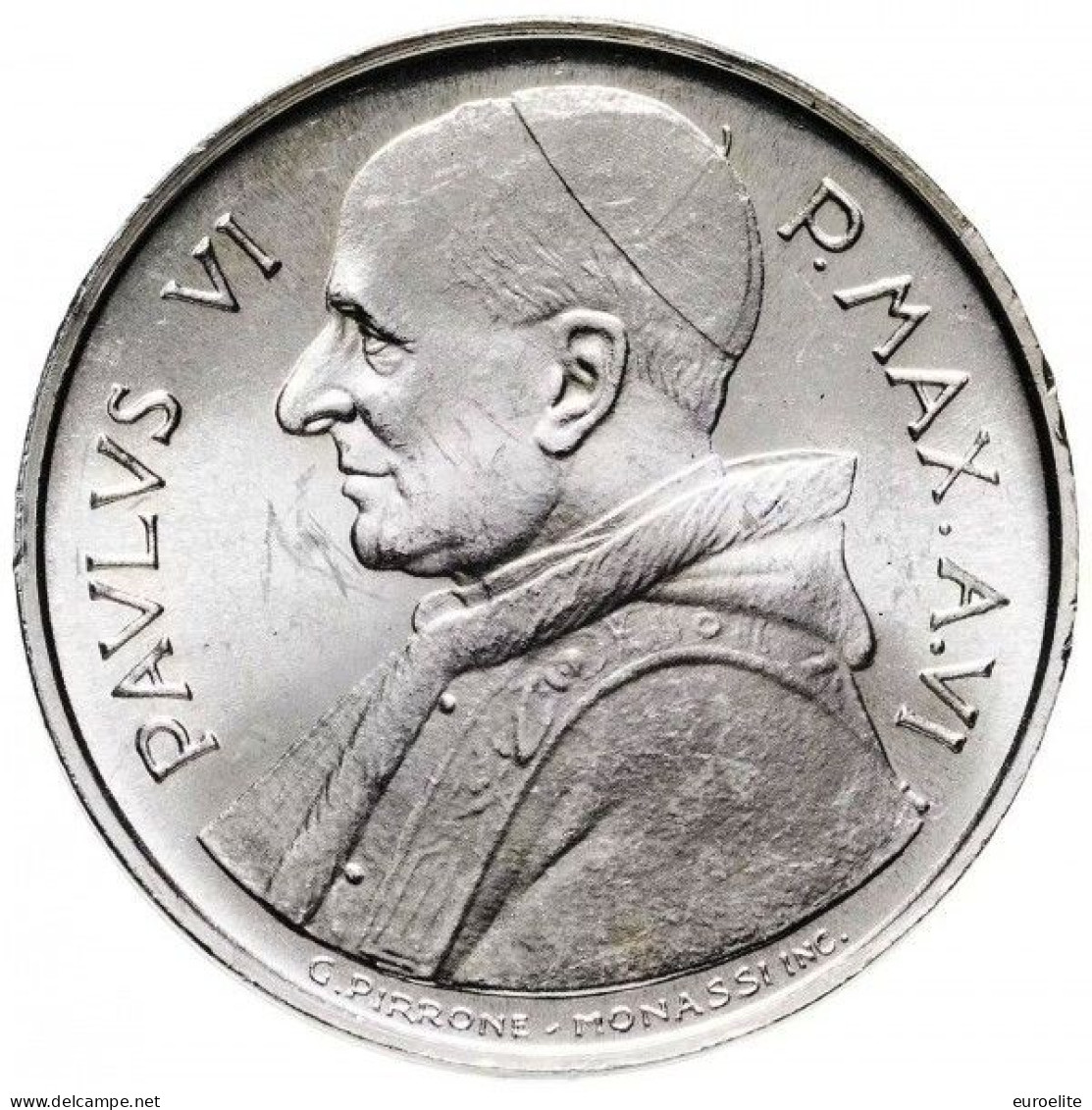 VATICANO  PAOLO VI 500 LIRE ARGENTO ANNO 1968 FDC-BU - Vatikan