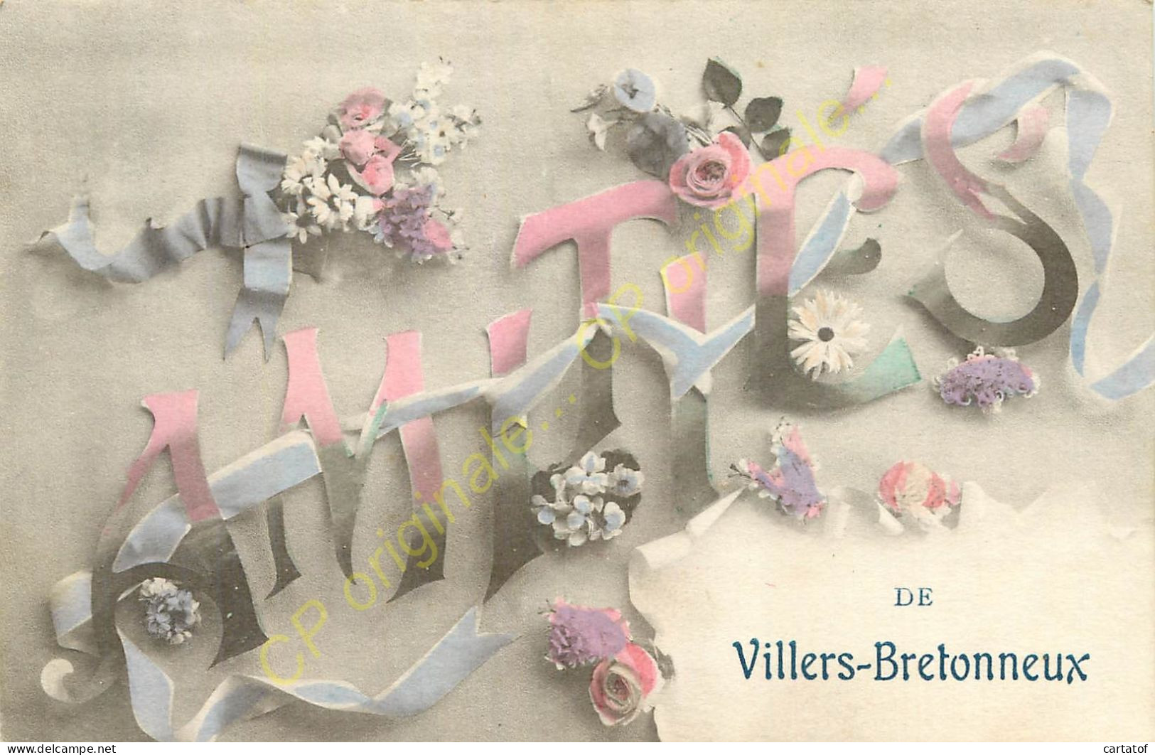 80 .  Amitiés De VILLERS BRETONNEUX . - Villers Bretonneux