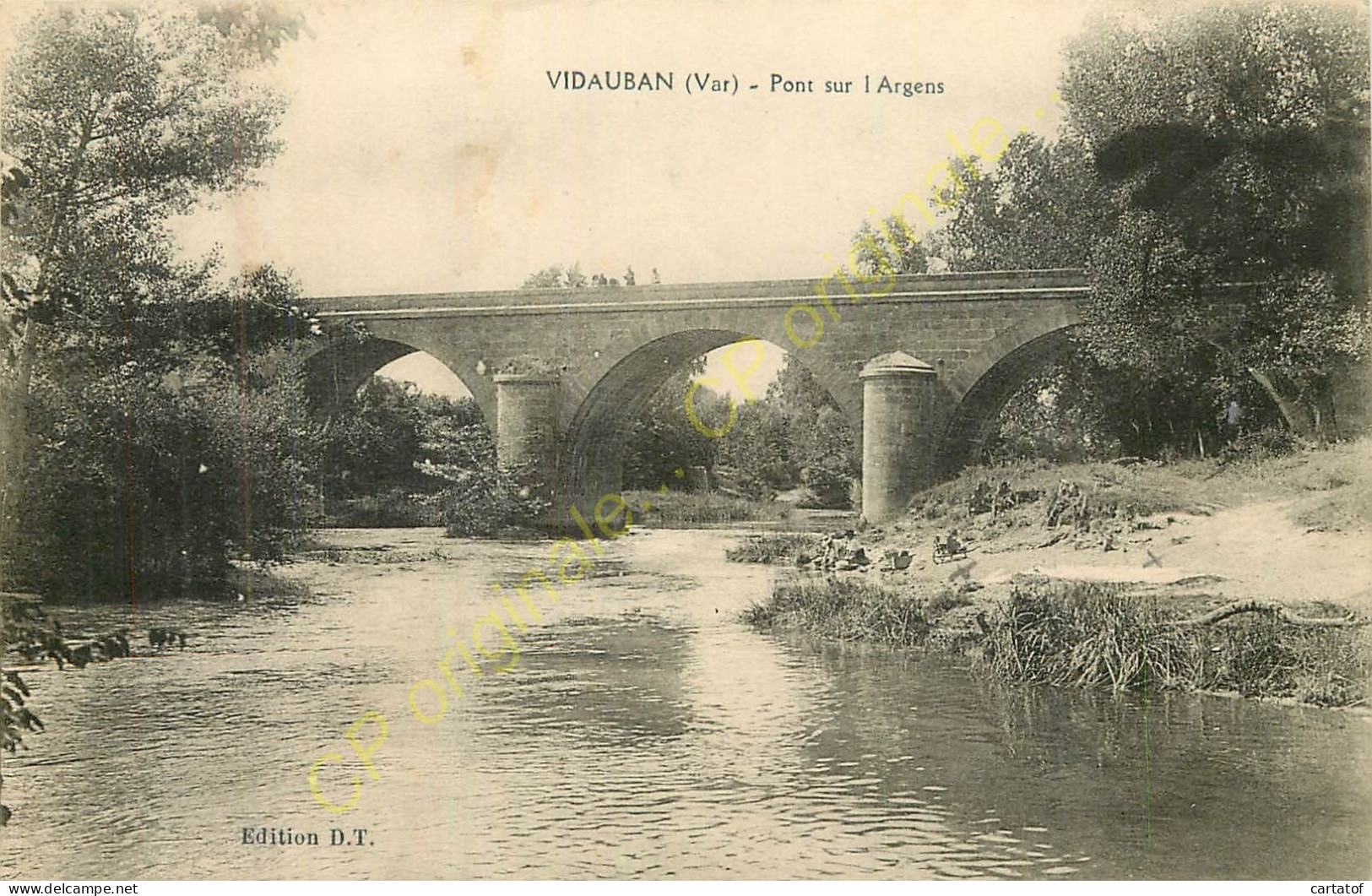 83.  VIDAUBAN .  Pont Sur L'Argens . - Vidauban
