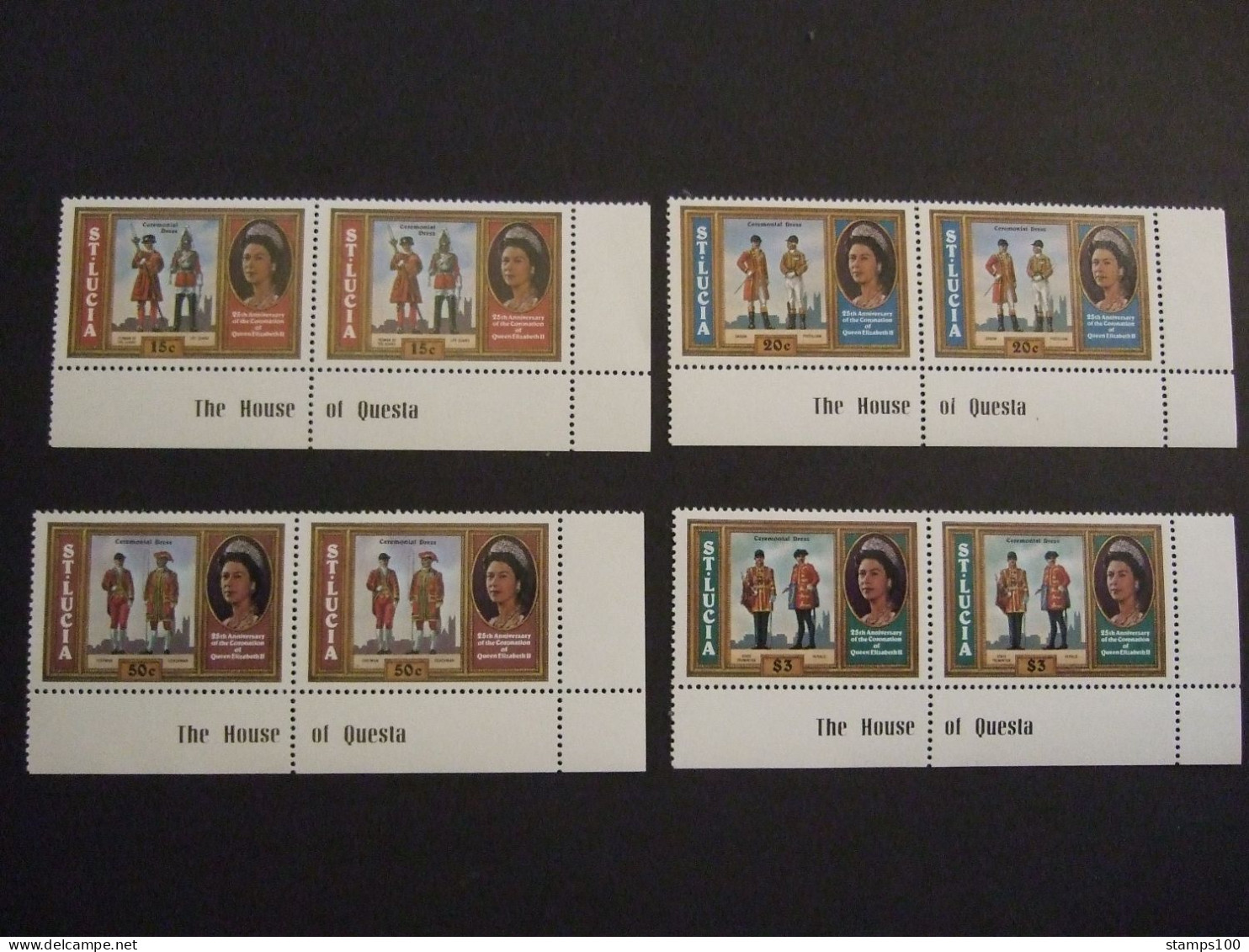 St Lucia. 1978 25th Anniv Of Coronation.. MNH**. (A13-TVN-11) - Ste Lucie (...-1978)