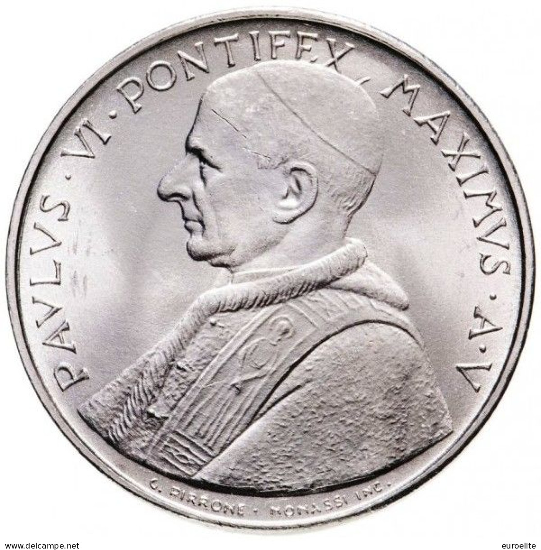 VATICANO  PAOLO VI 500 LIRE ARGENTO ANNO 1967 FDC-BU - Vatikan