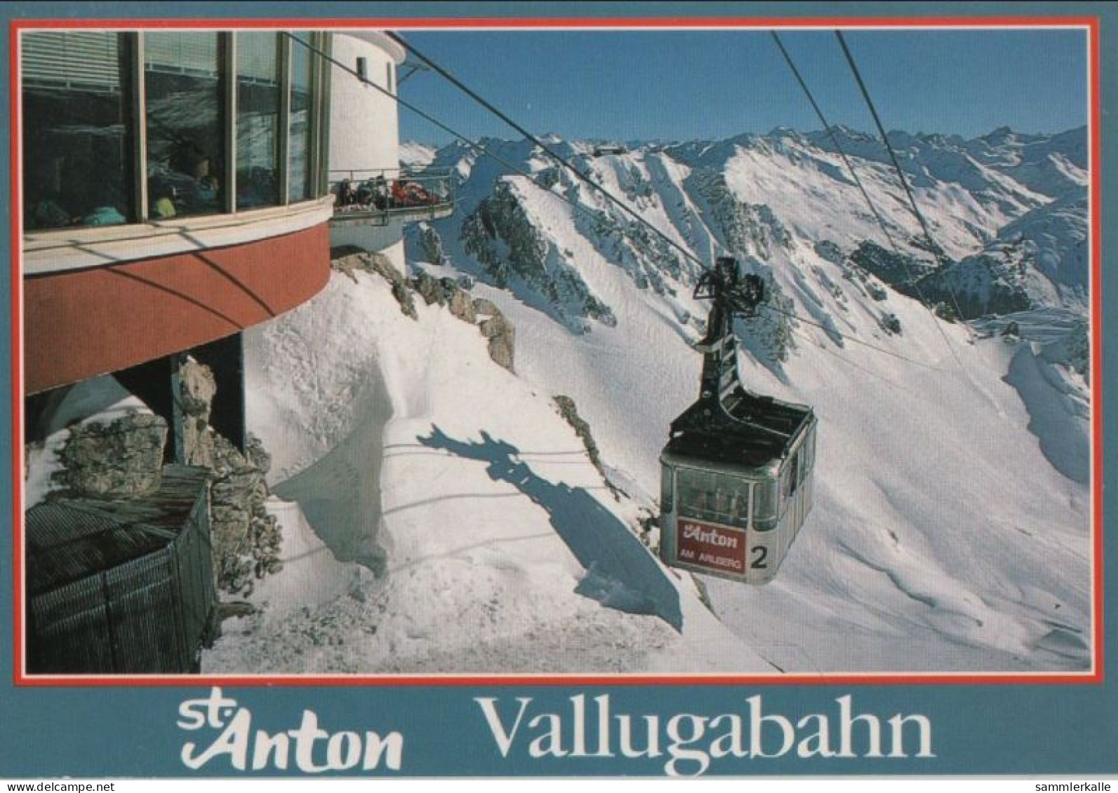 90853 - Österreich - St. Anton - Vallugabahn - Ca. 1985 - St. Anton Am Arlberg