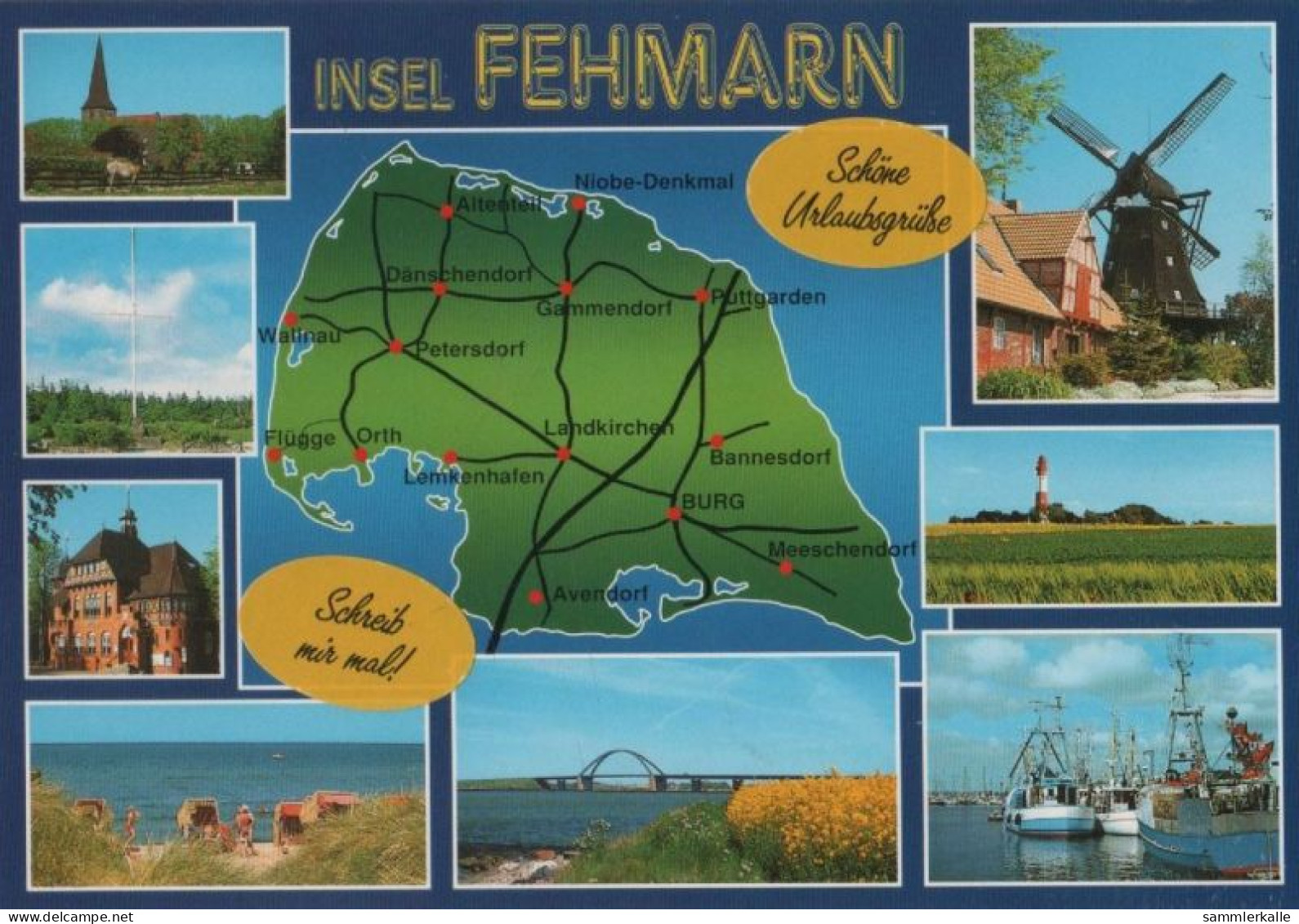 64053 - Fehmarn - 8 Teilbilder - Ca. 2000 - Fehmarn