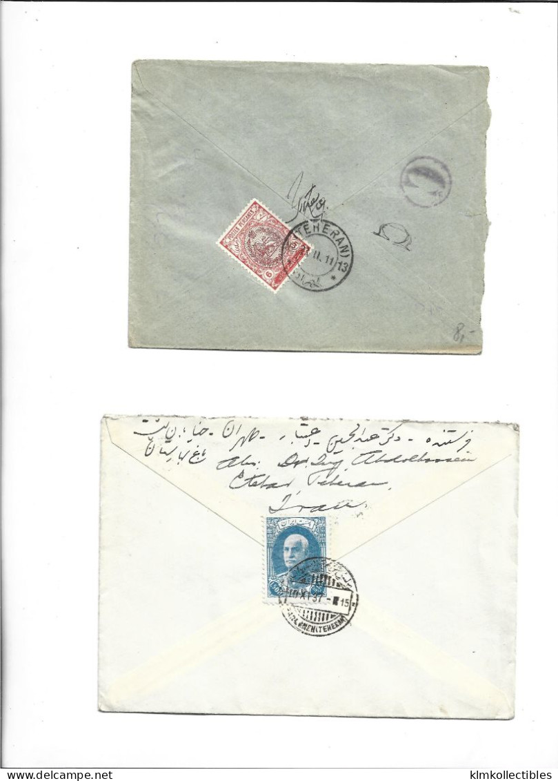 IRAN PERSIA - POSTAL HISTORY LOT - Iran