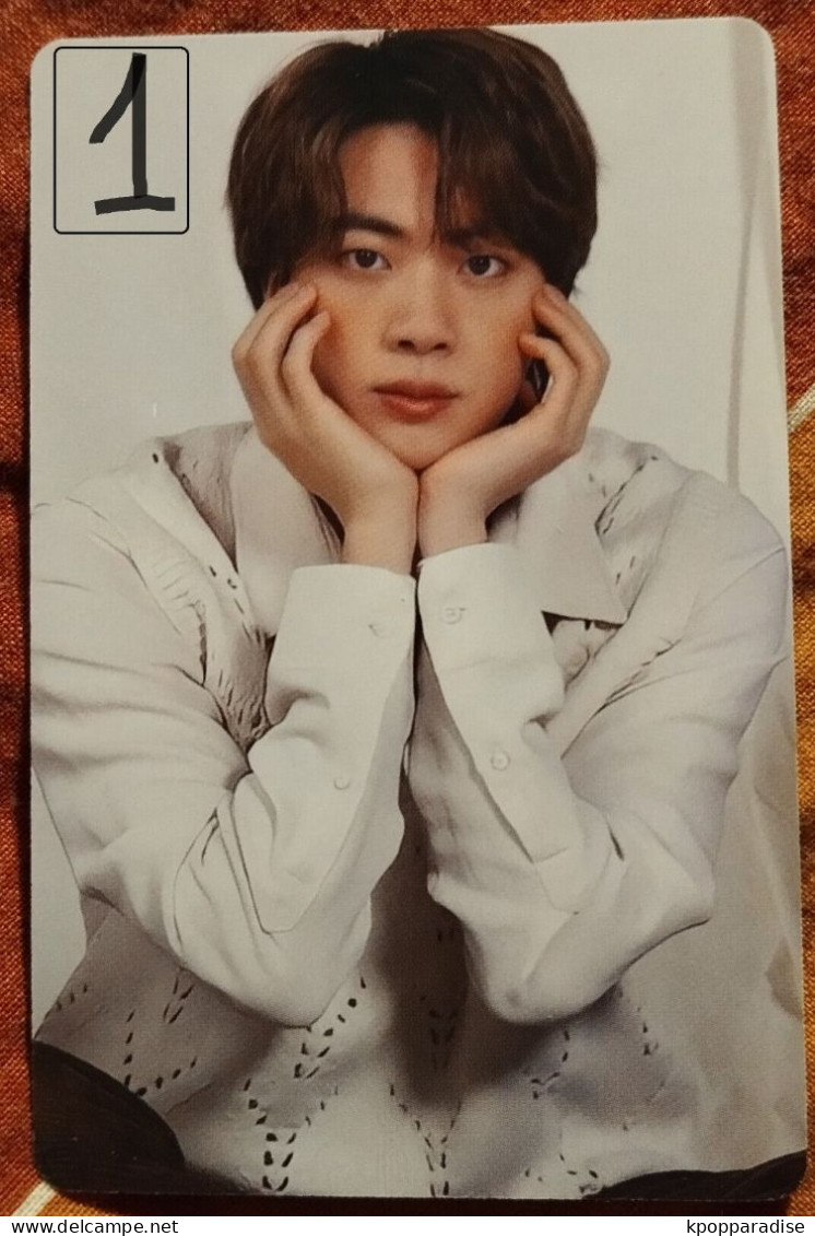 Photocard Au Choix  BTS 2022 January Issue Jin - Objets Dérivés