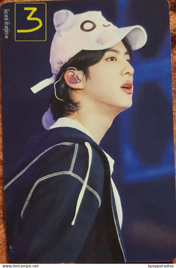 Photocard Au Choix BTS 9th Anniversary Jin - Objets Dérivés