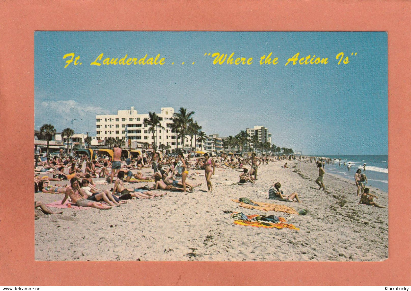 FORT LAUDERDALE - USA - FLORIDA - BEACH IS A WORLD FAMOUS SPOT FOR ALL VACATIONERS - NEUVE - Fort Lauderdale