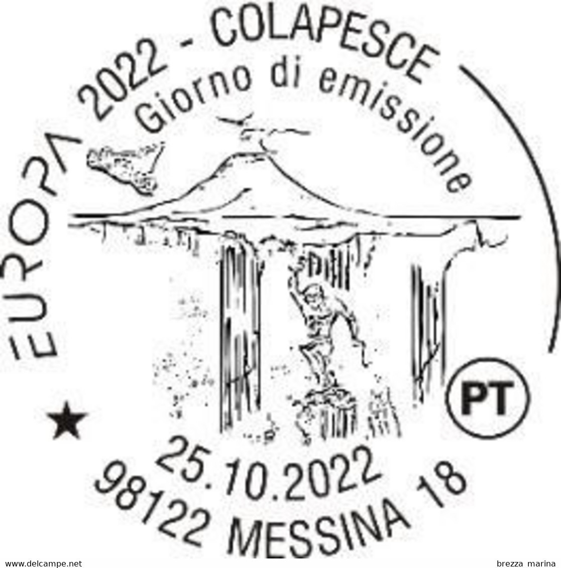 Nuovo - MNH - ITALIA - 2022 - Europa – Miti E Leggende - Colapesce – Sicilia - B 50 G - 2021-...: Mint/hinged