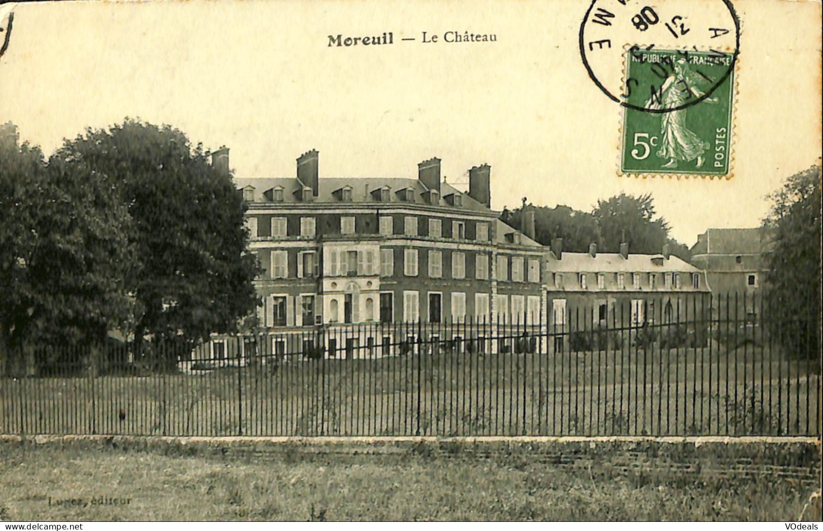 France - (80) Somme - Moreuil - Le Château - Moreuil