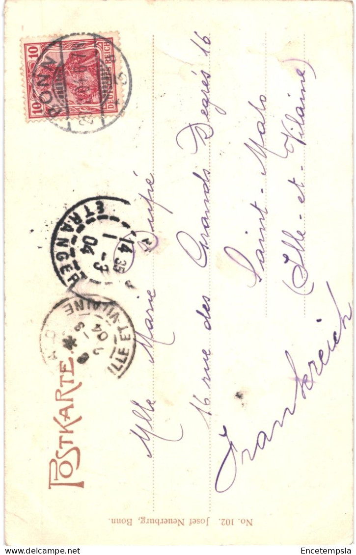 CPA Carte Postale Germany Bonn Marktbrücke 1904 VM78436 - Bonn