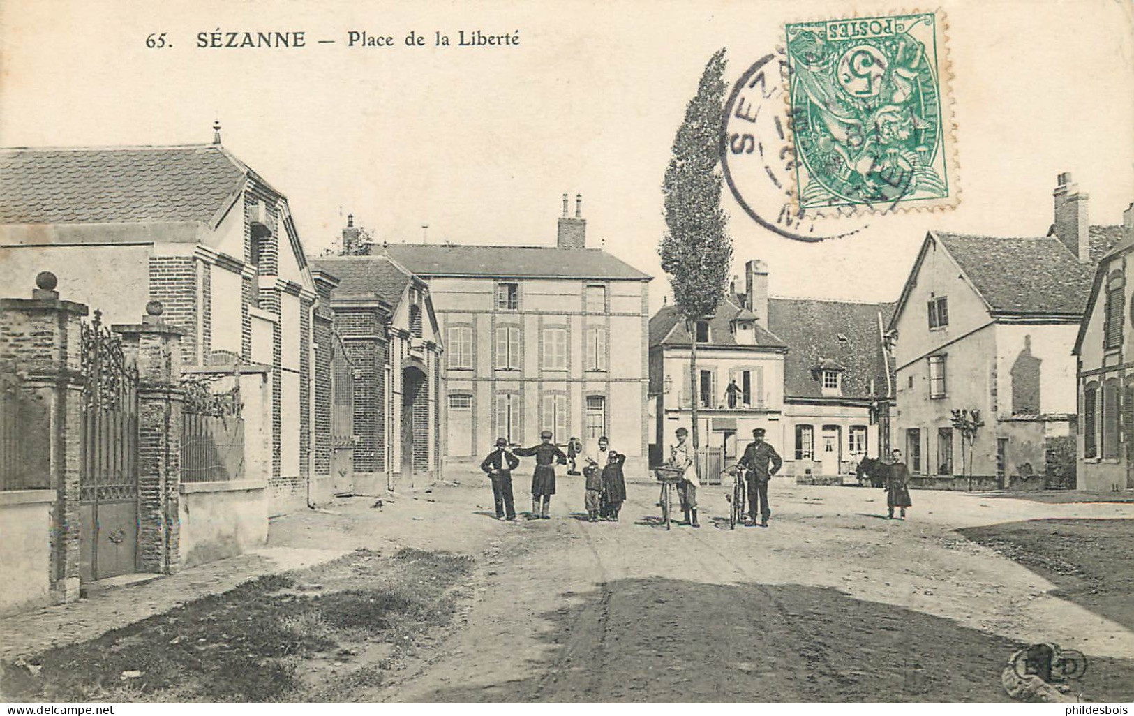 MARNE  SEZANNE  Place De La Liberté - Sezanne