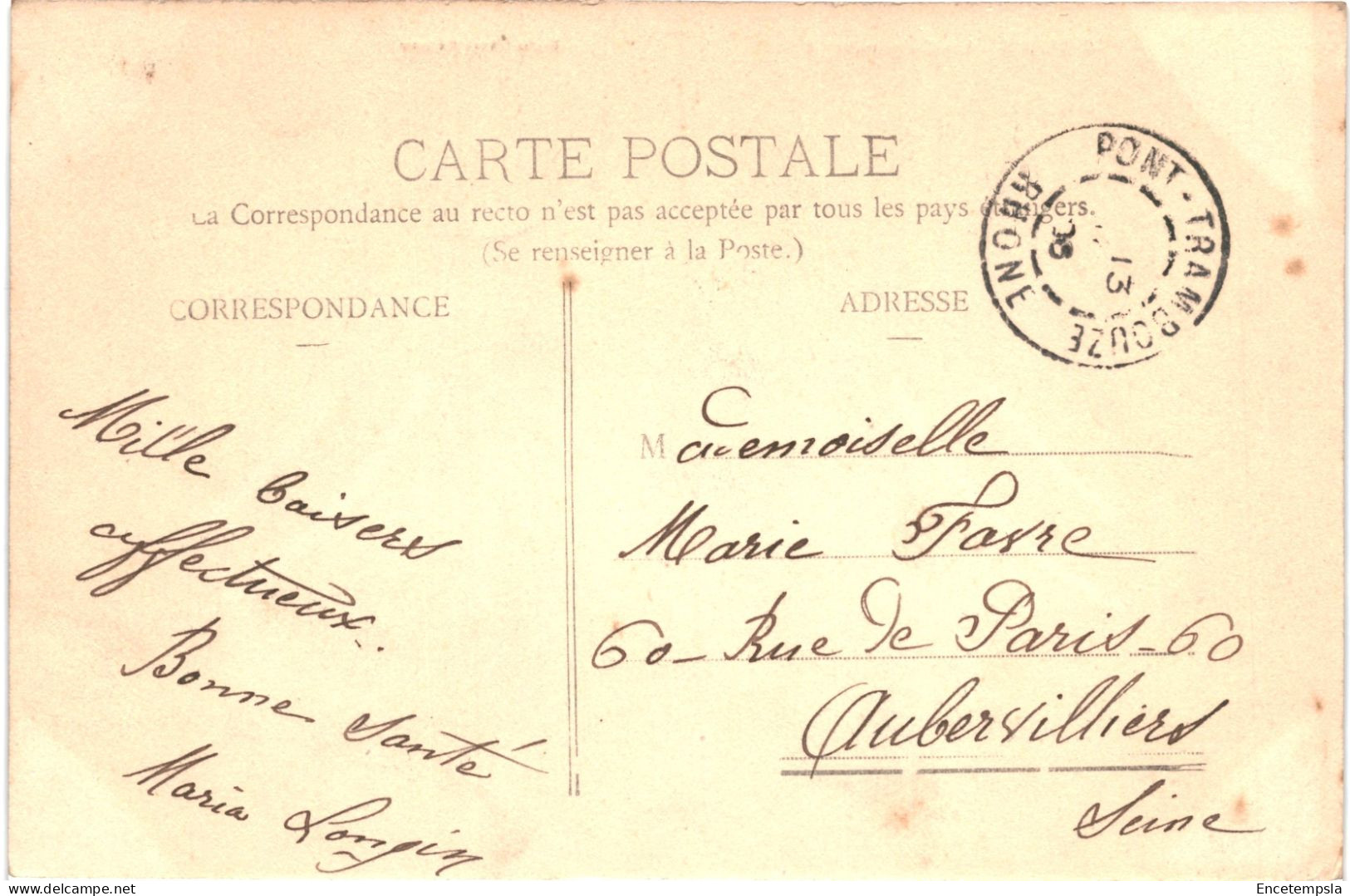 CPA Carte Postale France Cours Le Colombier 1906 VM78437ok - Cours-la-Ville