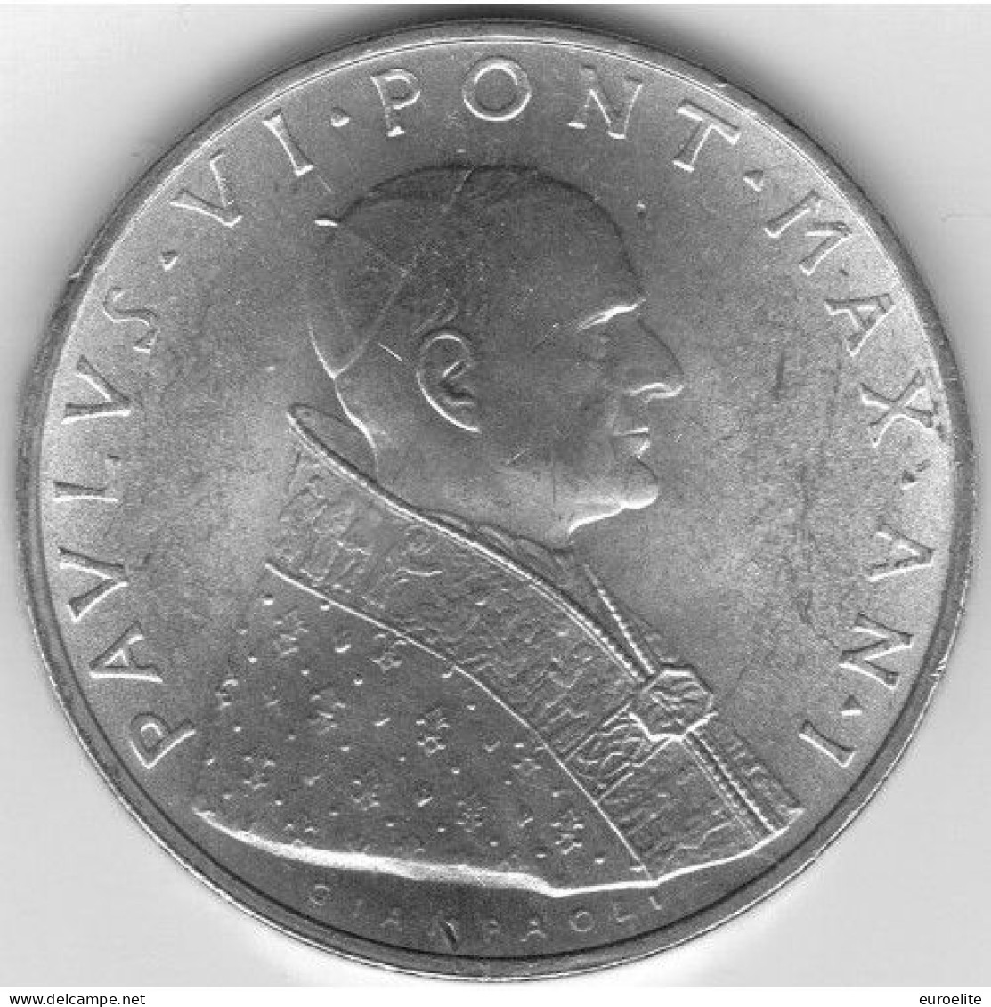 VATICANO  PAOLO VI 500 LIRE ARGENTO ANNO 1963 FDC-BU - Vatican