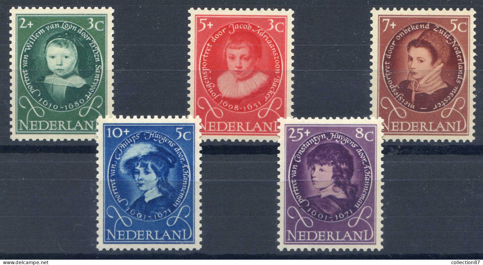 REF 002 > PAYS BAS < Yvert N° 644 à 648 * *  Neuf Luxe MNH * * --- Nederland -- > Cat (2019) 22.00 € - Ongebruikt