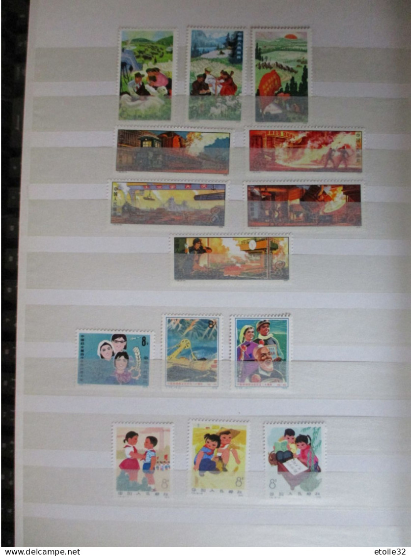 collection of NEW CHINA WITHOUT HINGE** MNH