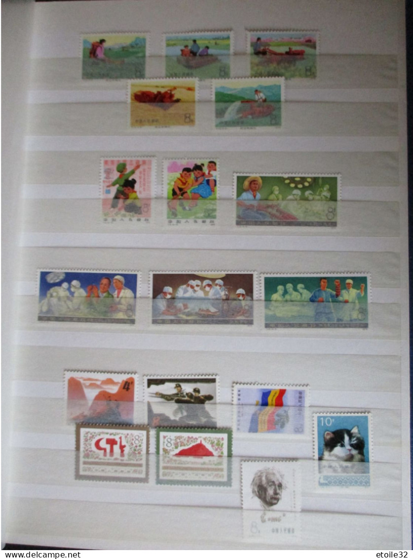 collection of NEW CHINA WITHOUT HINGE** MNH