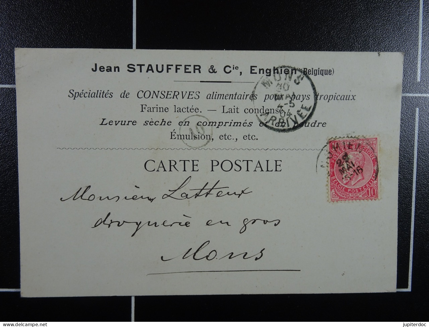 Jean Stauffer & Cie Enghien Spécialités De Conserves Alimentaires... - Shopkeepers