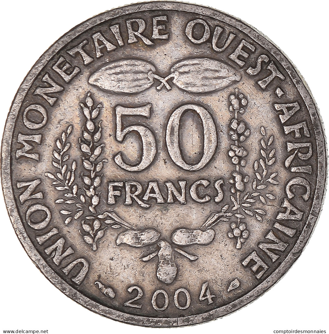 Monnaie, Communauté économique Des États De L'Afrique De L'Ouest, 50 Francs - Ivory Coast