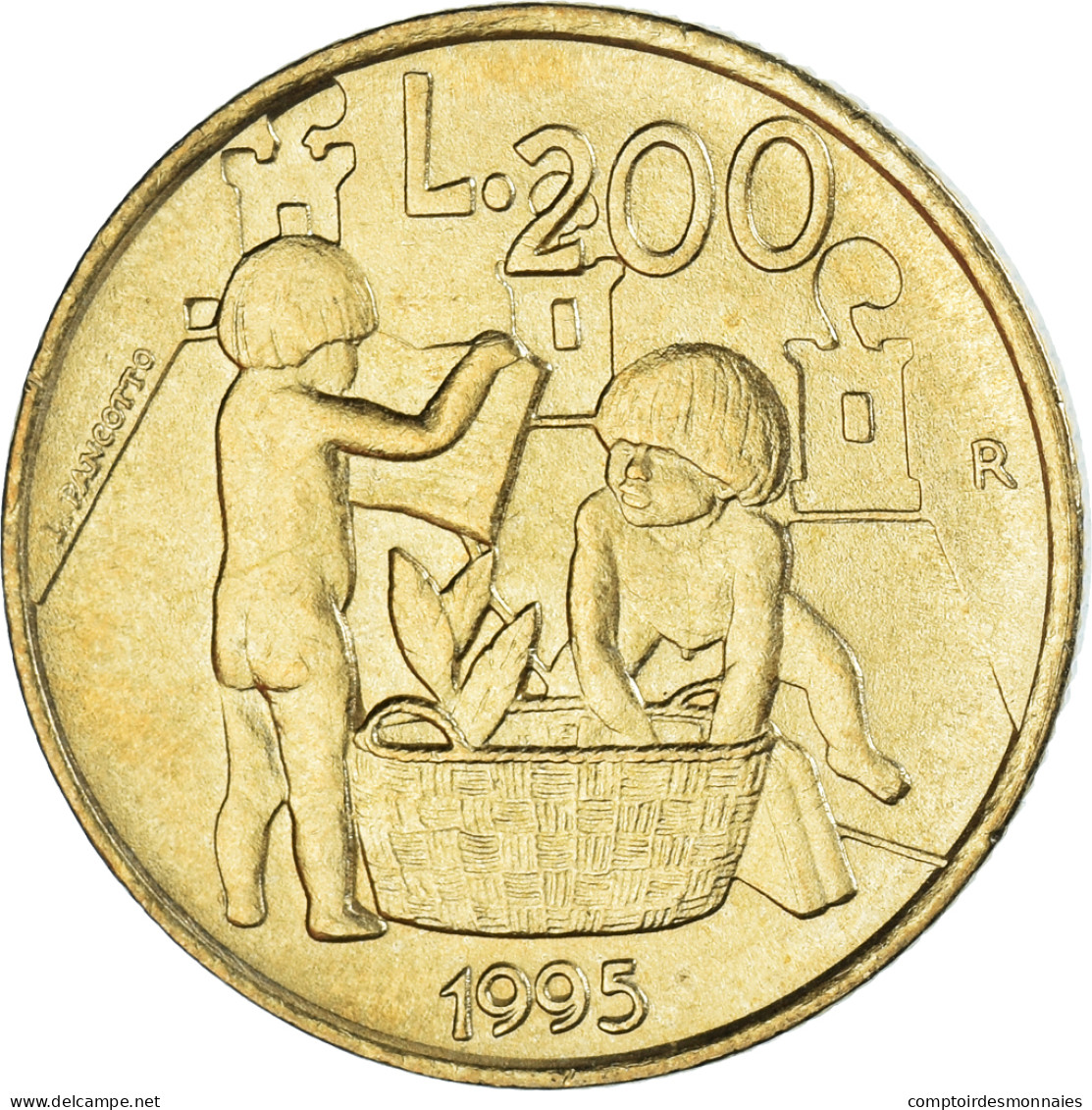 Monnaie, Saint Marin , 200 Lire, 1995 - Saint-Marin