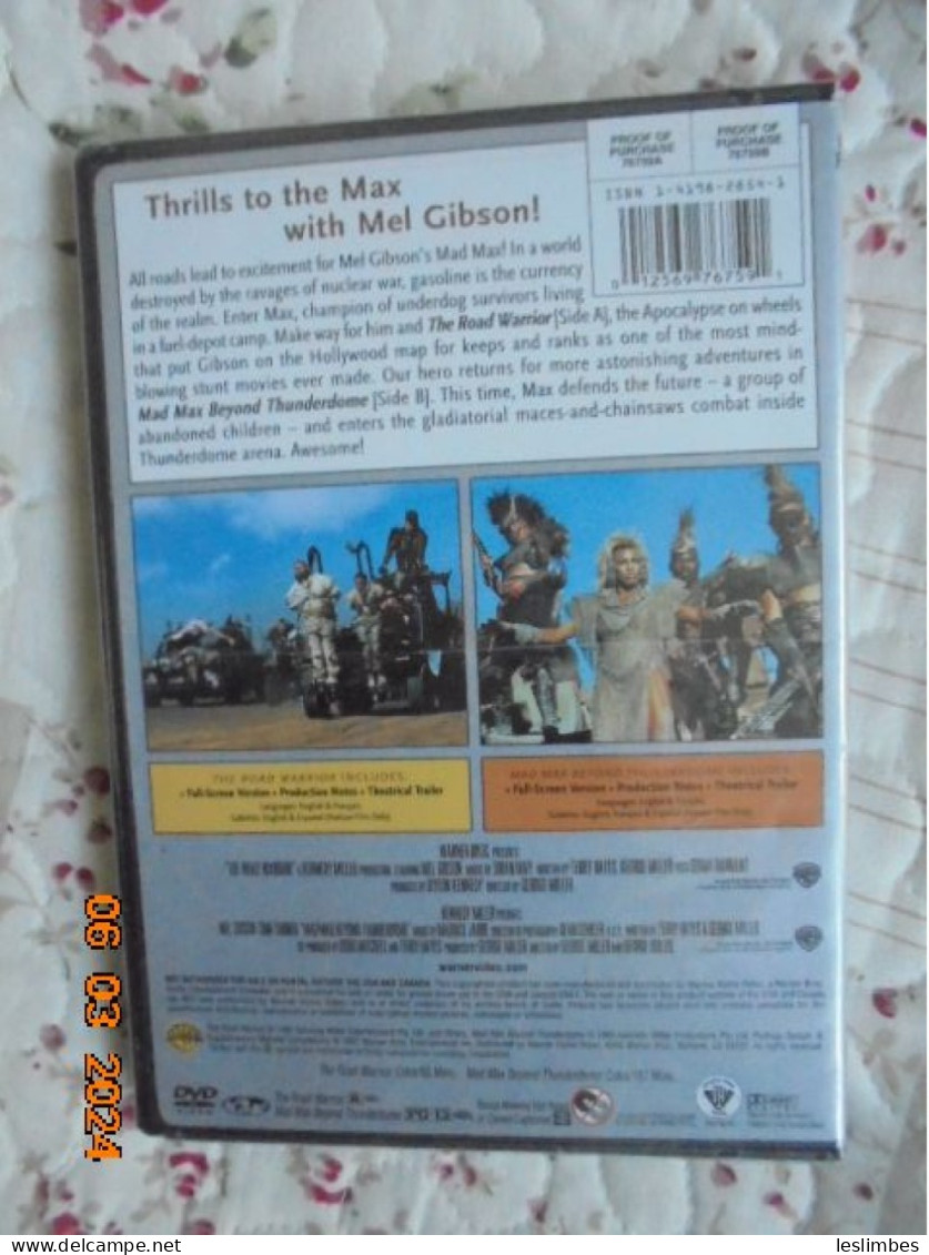 Road Warrior / Mad Max Beyond Thunderdome -  [DVD Double Feature] [Region 1] [US Import] [NTSC] George Miller - Sciences-Fictions Et Fantaisie