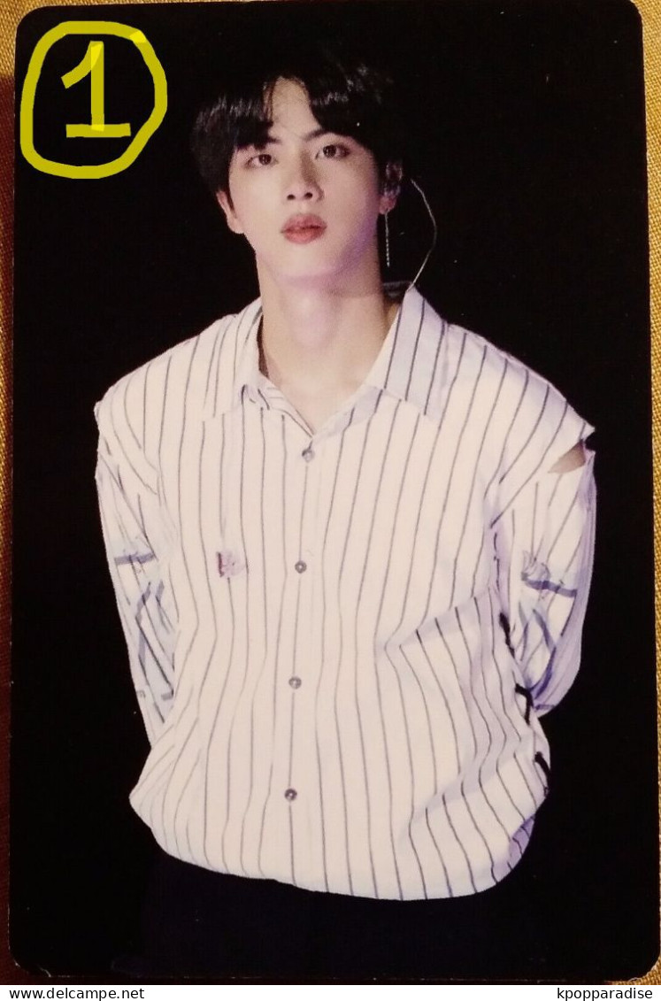 PHOTOCARD AU CHOIX  BTS  Map Of The Soul 7  "The Journey"  Jin - Objets Dérivés