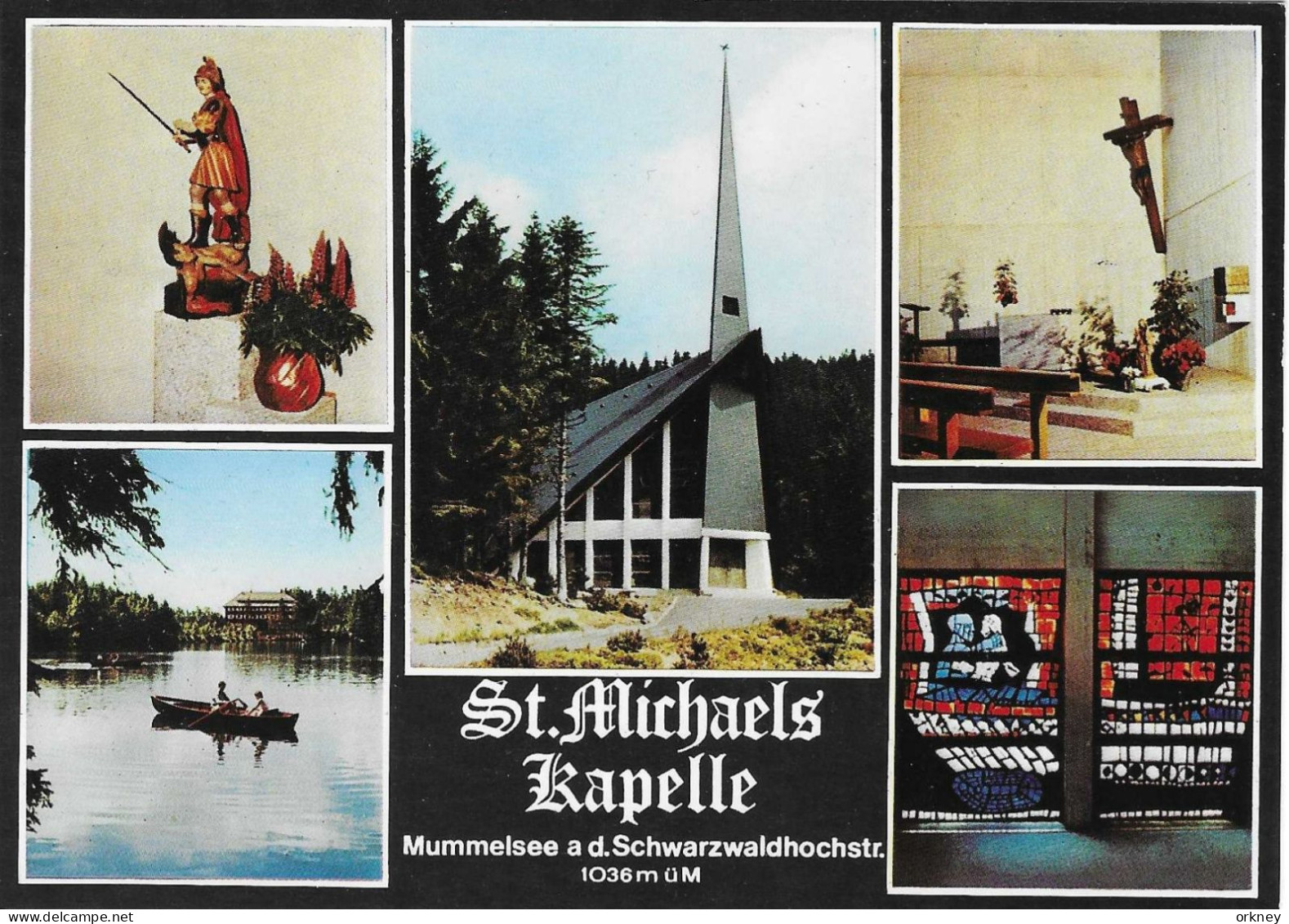 Duitsland 97/89 Mummelsee St. Michaelkapelle - Müllheim