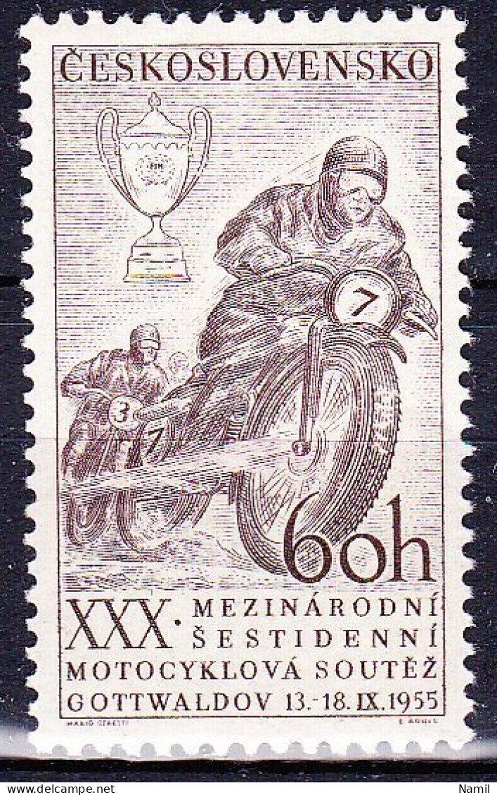 ** Tchécoslovaquie 1955 Mi 933 (Yv 828), (MNH)** - Ungebraucht