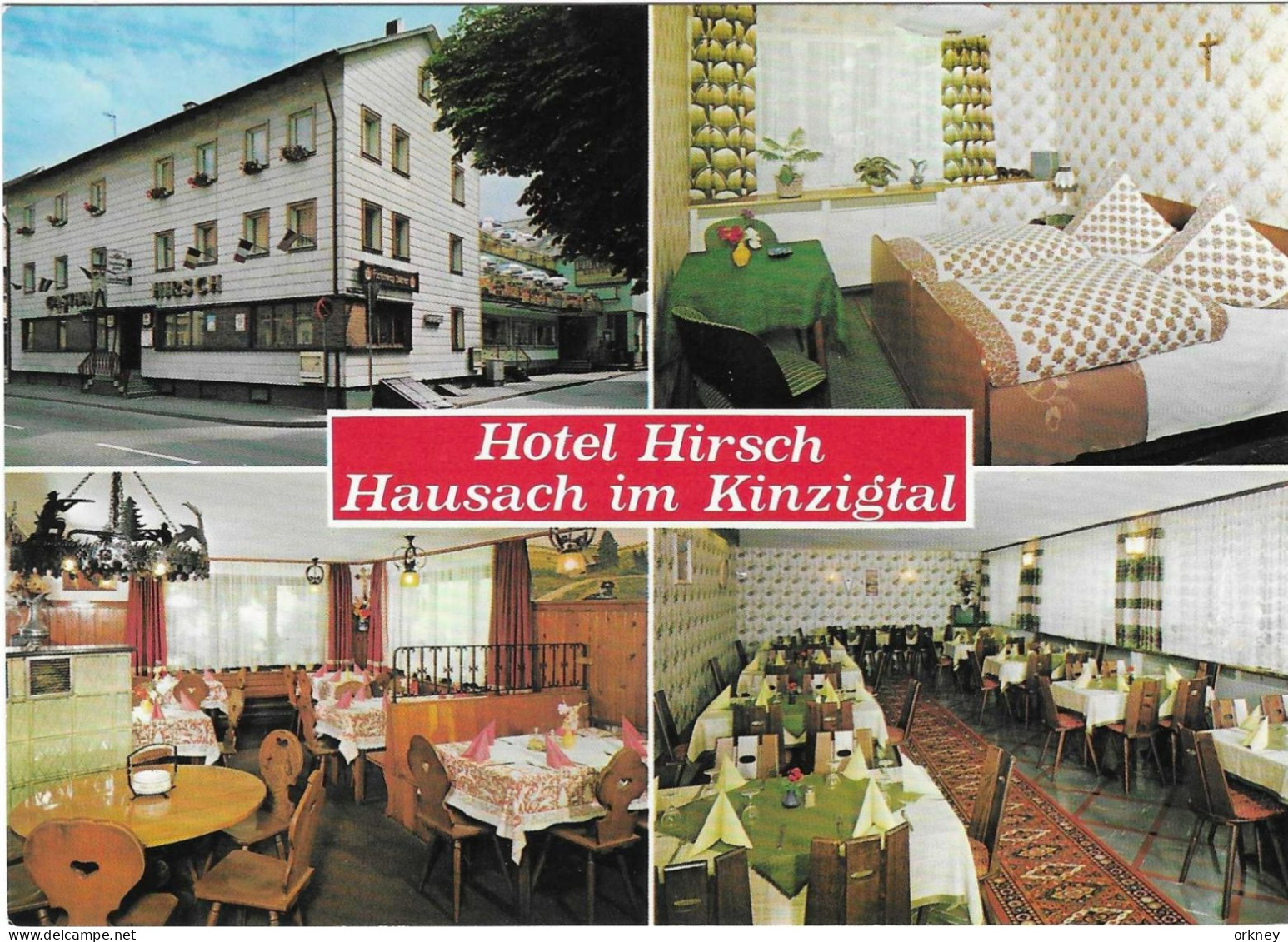 Duitsland 91/12 Hausach Hotel Hirsch - Hausach