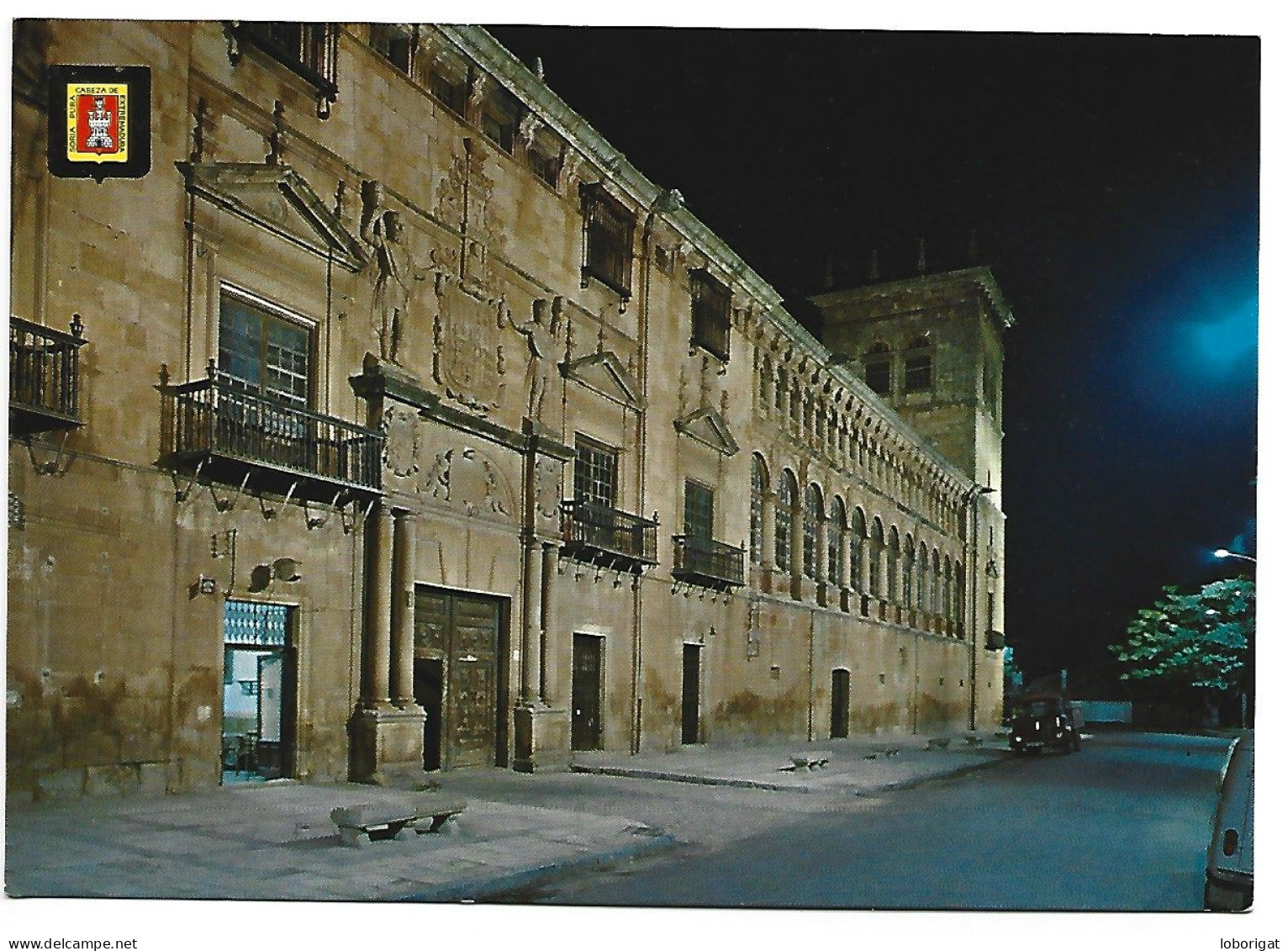 PALACIO DE LOS CONDES DE GOMARA, VISTA NOCTURNA / PALACE OF THE COUNTS OF GOMARA, NOCTURNAL VIEW.-  SORIA.- ( ESPAÑA). - Soria