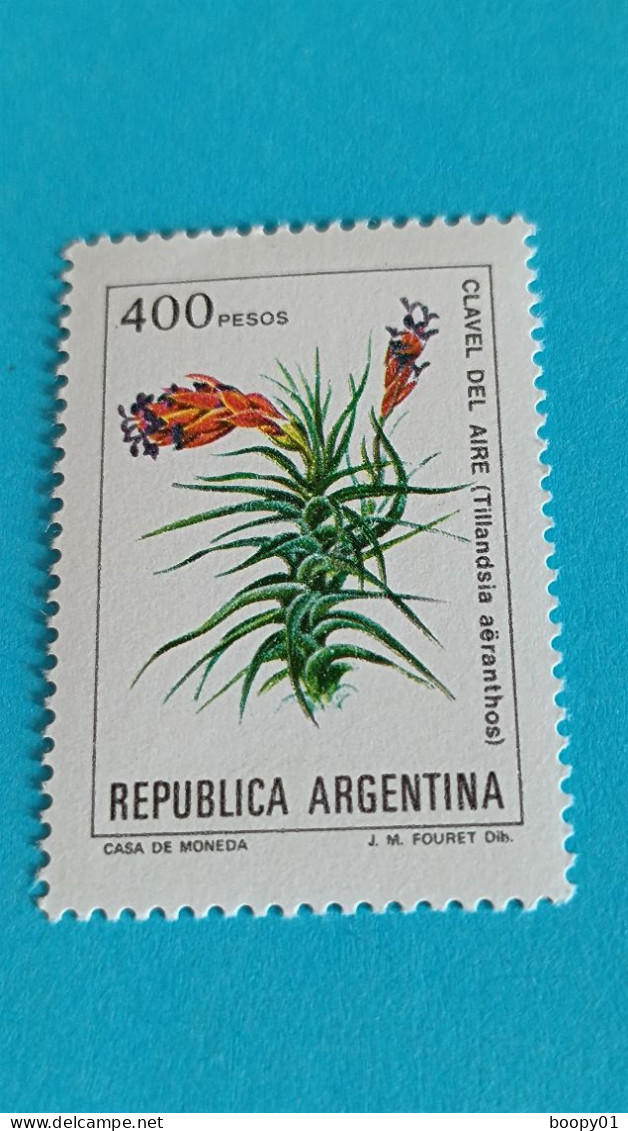 ARGENTINE - ARGENTINA - Timbre 1985 - Fleurs - Œillet Clavel Del Aire - Nuevos