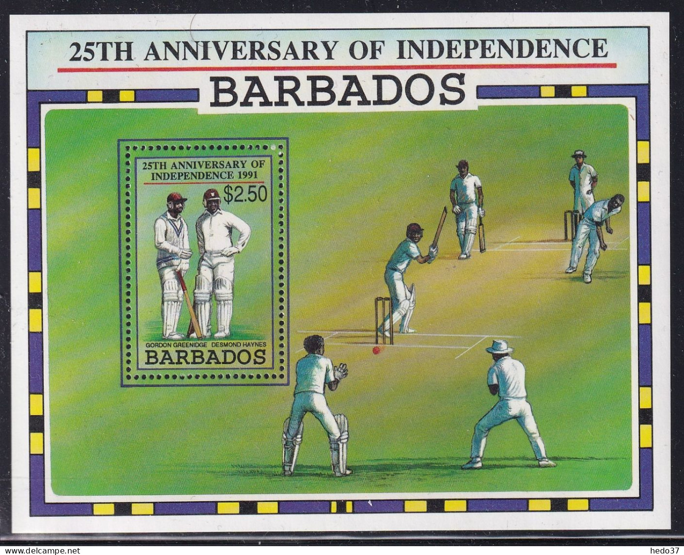 Barbades BF N°30 - Base Ball - Neuf ** Sans Charnière - TB - Barbades (1966-...)